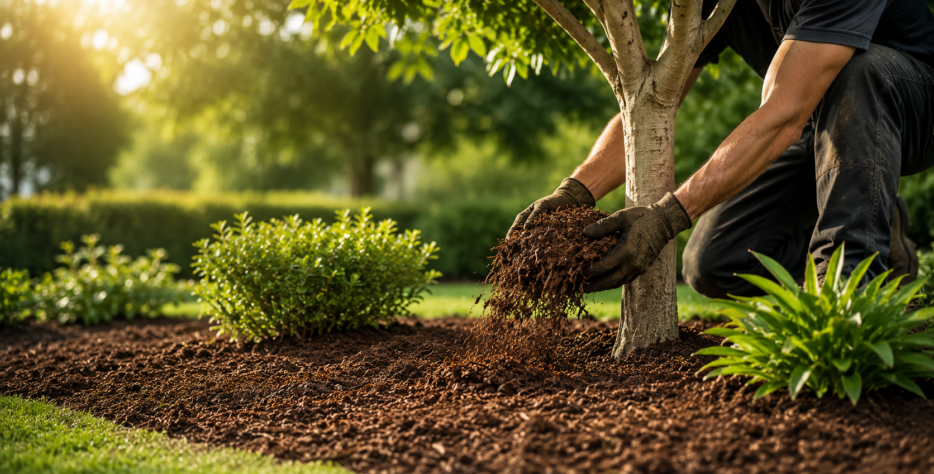 Fresh mulch is one of the quickest and most effective ways to give your property a polished, professional